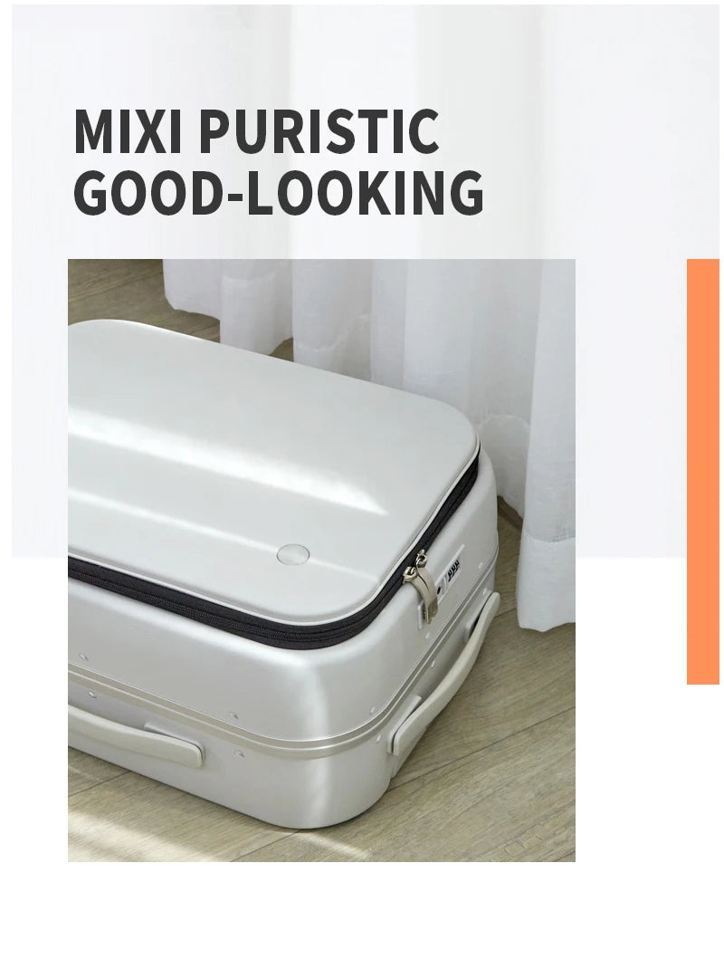 Aluminum Frame Carry On Rolling Luggage Suitcase