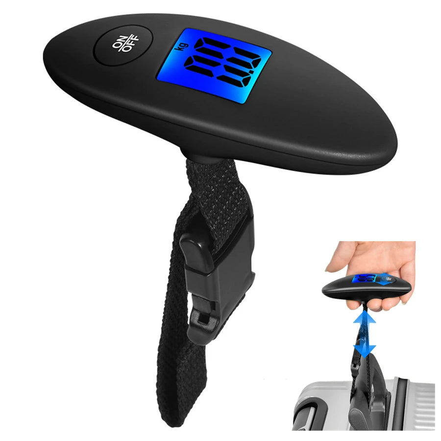 Portable Digital Luggage Scale 40kg Travel Weight