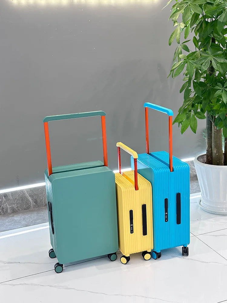Wide pull suitcase, women&