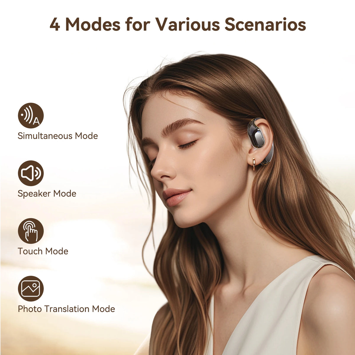 Real-Time Translation Earbuds with 150 Languages for Travel