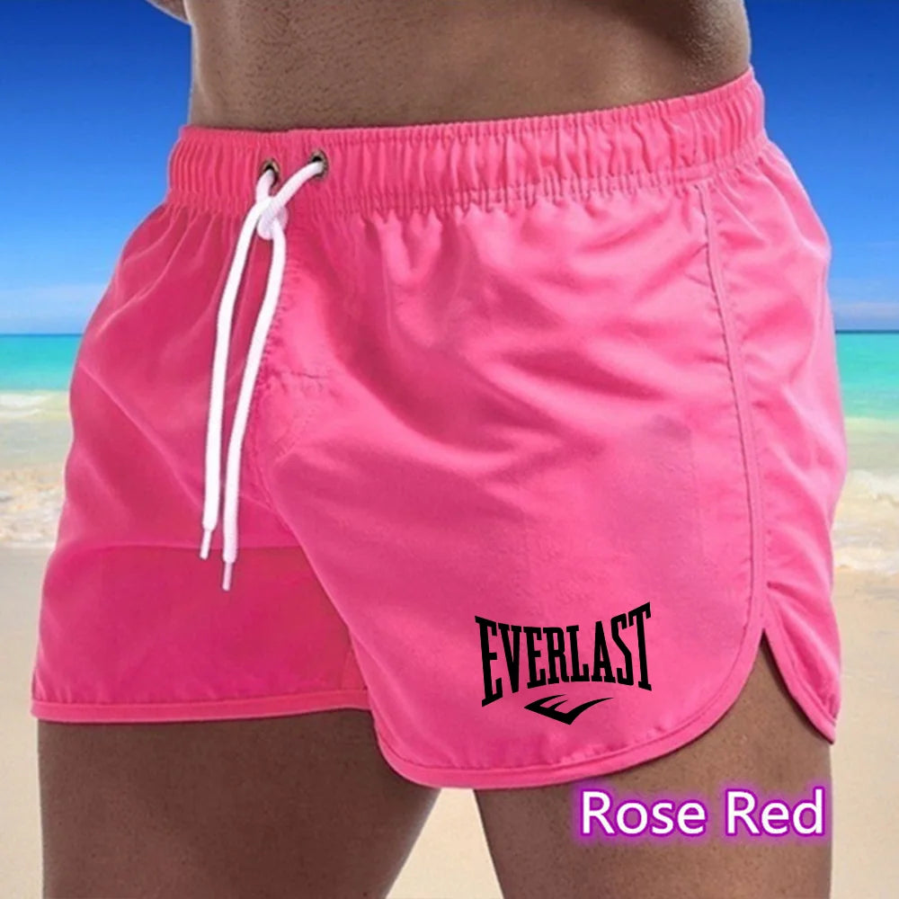 Mens Beach Swim Shorts Quick Dry Summer Swimwear Fashion