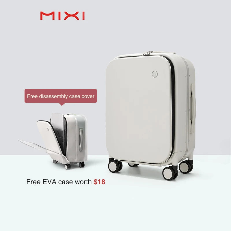 Aluminum Frame Carry On Rolling Luggage Suitcase