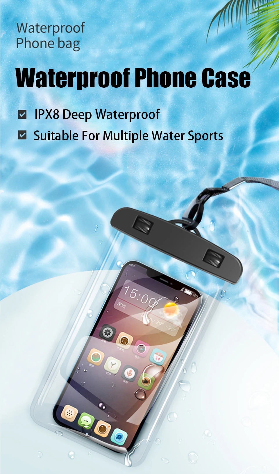 Universal Waterproof Phone Case Underwater Protector