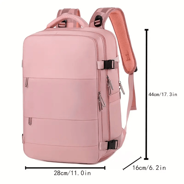 [Waterproof Travel Backpack] Waterproof Large Travel Backpack - Carry On Hiking Rucksack for Women Men - Outdoor Sports Daypack Travel Essentials