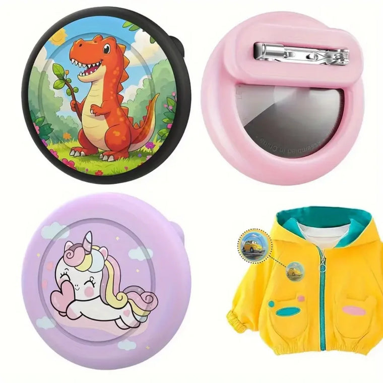 The children's hidden GPS tracker Airtag case and Airtag stand case are suitable for children, the elderly, pets, backpacks, sui