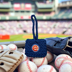Crochet Earbuds Case | Handmade Earbud Holder | Cute Cubs Design | Small Gift | Tech Accessory | Travel Earphones Pouch