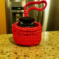 Crochet Earbuds Case | Handmade Earbud Holder | Cute Cubs Design | Small Gift | Tech Accessory | Travel Earphones Pouch