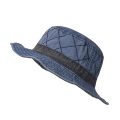 Summer Bucket Hats for Men Women Washed Cotton Panama Hat Fishing Hunting Cap Sun Protection Caps Outdoor Sun Hat