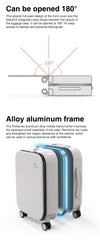 Mixi Patent Design Aluminum Frame Suitcase Carry On Rolling Luggage Beautiful Boarding Cabin 18 20 24 Inch M9260