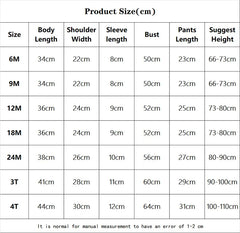 Kids Clothes Set Baby Boy/Girl T-Shirt + Shorts Summer Clothing Cotton Cartoon Casual Boys Tracksuit Children Baby Clothes Set