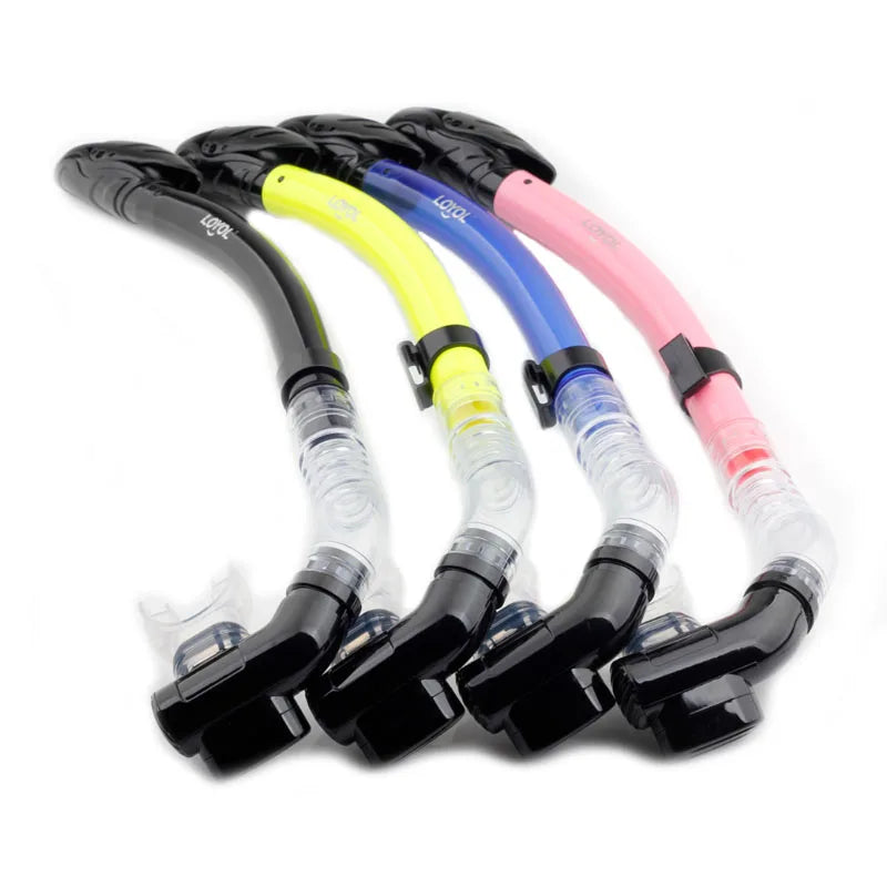 Dry Silicone Diving Snorkel Tube Swimming Equipment