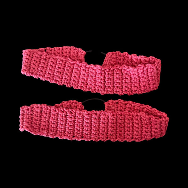 Luxury Crochet Headband – Handmade Cotton Hair Accessory, Elegant Crochet Hairband, Soft Lightweight Women’s Head Wrap