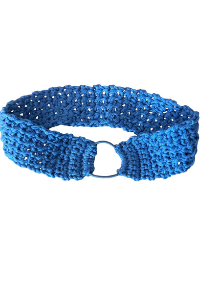 Luxury Crochet Headband – Handmade Cotton Hair Accessory, Elegant Crochet Hairband, Soft Lightweight Women’s Head Wrap