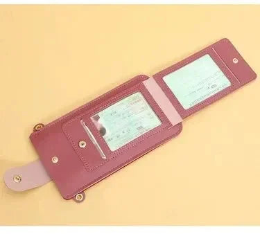 Multi-functional Cell Phone Touch Screen Clutch Bag Women&