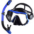 Adult Scuba Diving Mask Snorkel Set Panoramic Gear