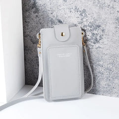 Multi-functional Cell Phone Touch Screen Clutch Bag Women's Wallet Large Capacity Travel Card Holder Passport Holder