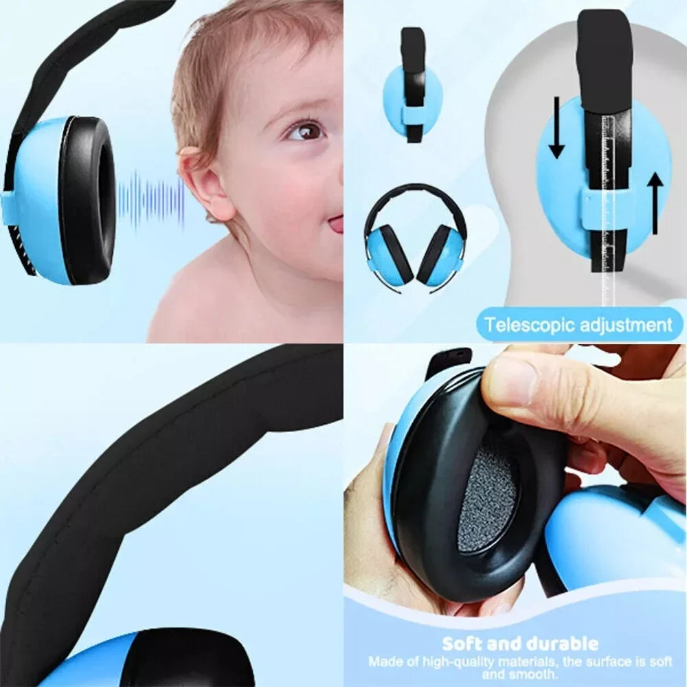 Adjustable Baby Noise Cancelling Hearing Protection Earmuffs