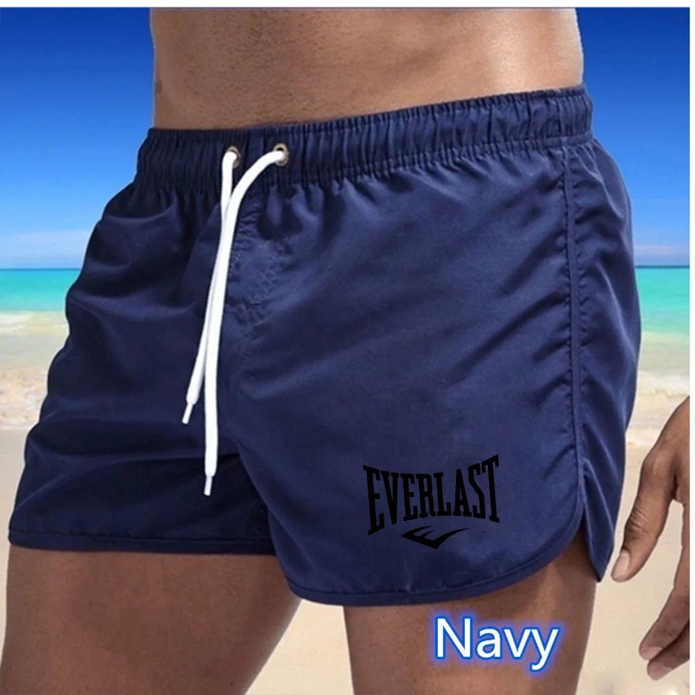 Mens Beach Swim Shorts Quick Dry Summer Swimwear Fashion