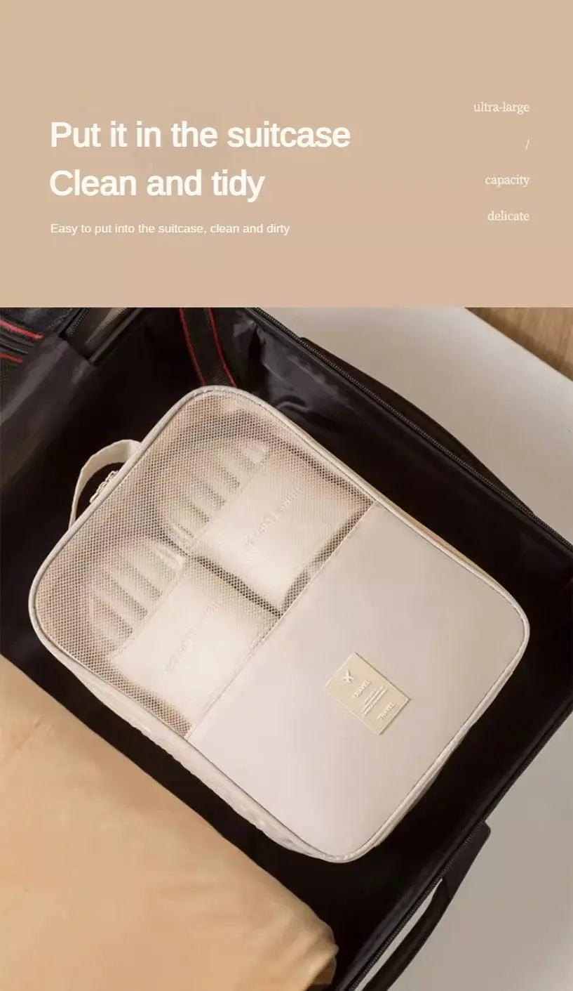 Travel Shoe Storage Bag Portable Breathable Shoe Organizer