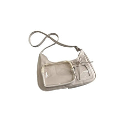 New Transparent Ita Bag School Crossbody Handbag Korean Y2K Pain Shoulder Bag Japanese Designer Preppy Handbag Zippered Bag