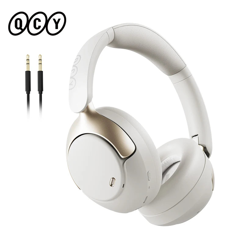 Wireless ANC Over Ear Headphones with Noise Cancellation