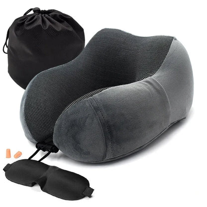 U Shaped Travel Pillow Neck Support Cushion for Travel