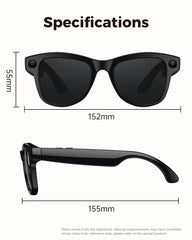 2026 New AI Smart Glasses 800W Camera 4K Ultra HD Video Recording Translation 3600mAh Charging Case AI Conversation 32GB Storage