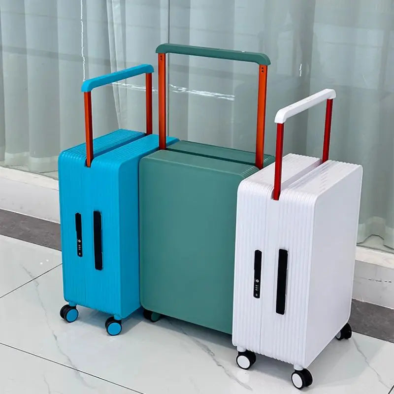 Wide pull suitcase, women&