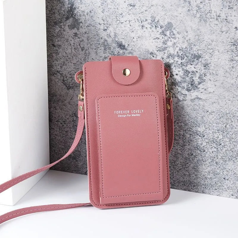 Multi-functional Cell Phone Touch Screen Clutch Bag Women&