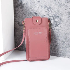 Multi-functional Cell Phone Touch Screen Clutch Bag Women's Wallet Large Capacity Travel Card Holder Passport Holder