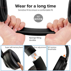 Noise-cancelling wireless Bluetooth headphones stereo 5.3 headphones high-quality wireless headphones Hifi sound effect headphon