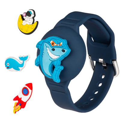 Kids AirTag Bracelet and Necklace Tracker Holder for Safety