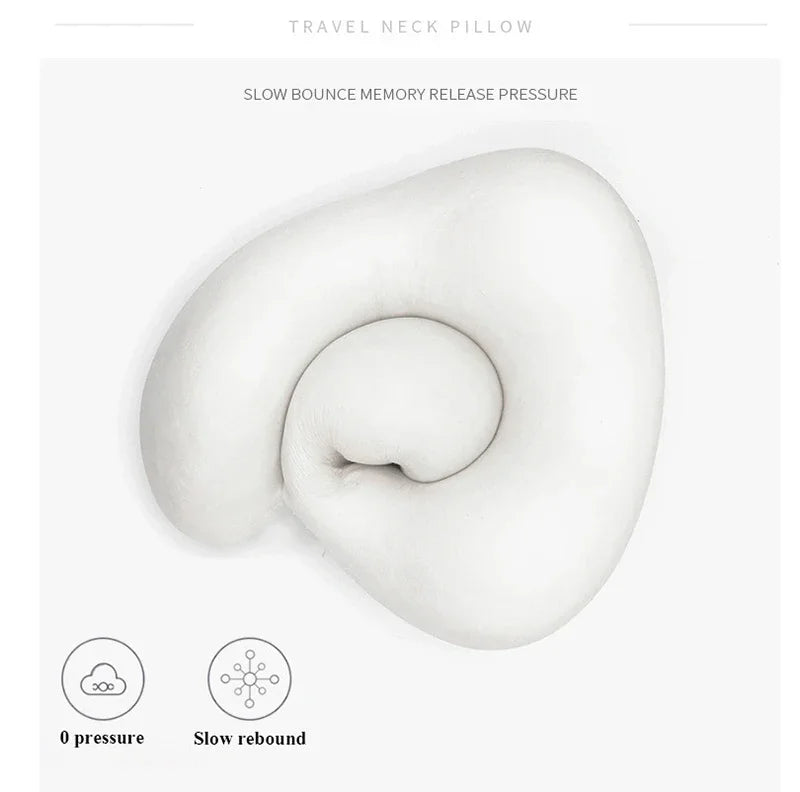 U Shaped Travel Pillow Neck Support Cushion for Travel