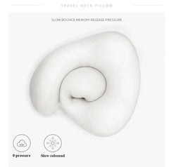 Travel Pillow U Shaped Neck Cushion Neck Cervical Airplane Pillow Support Travel Essentials for Travelling Rest Car Train Home