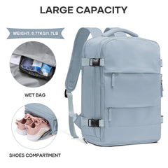 Suitcase Cabin 40x30x20, Cabin Backpack for Men Women Travel Backpackhand Luggage Backpack Carry-On Business , Laptop Backpack