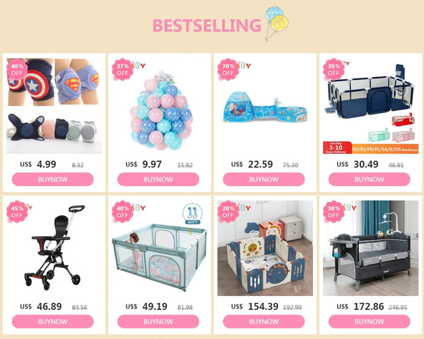 Children Walking Baby Stroller Infant Travel Carriage Cart Four Wheels Stroller Kid Foldable Trolley Baby Lightweight Stroller