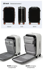 Mixi Patent Design Aluminum Frame Suitcase Carry On Rolling Luggage Beautiful Boarding Cabin 18 20 24 Inch M9260