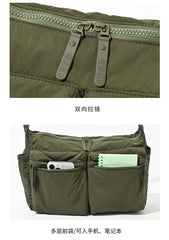Casual Multi-pocket Messenger Bags for Women Fashion Nylon Shoulder Bag Ladies Large Handbags Female Travel Shopping Tote Purse