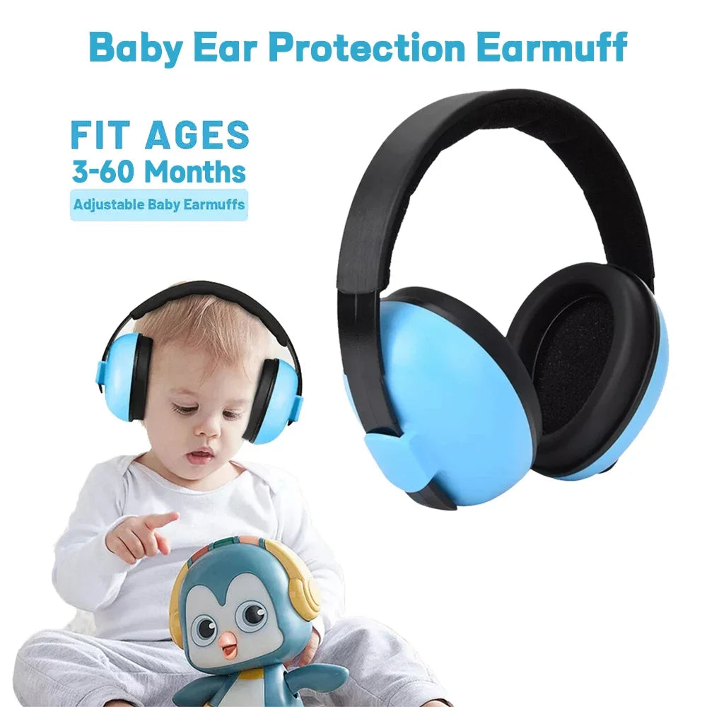 Adjustable Baby Noise Cancelling Hearing Protection Earmuffs