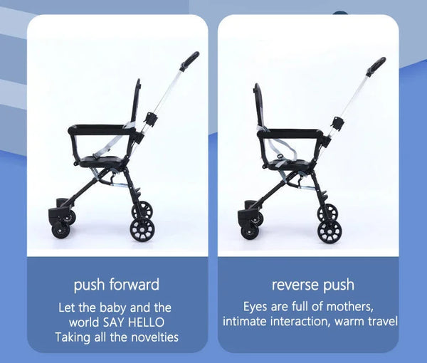 Children Walking Baby Stroller Infant Travel Carriage Cart Four Wheels Stroller Kid Foldable Trolley Baby Lightweight Stroller