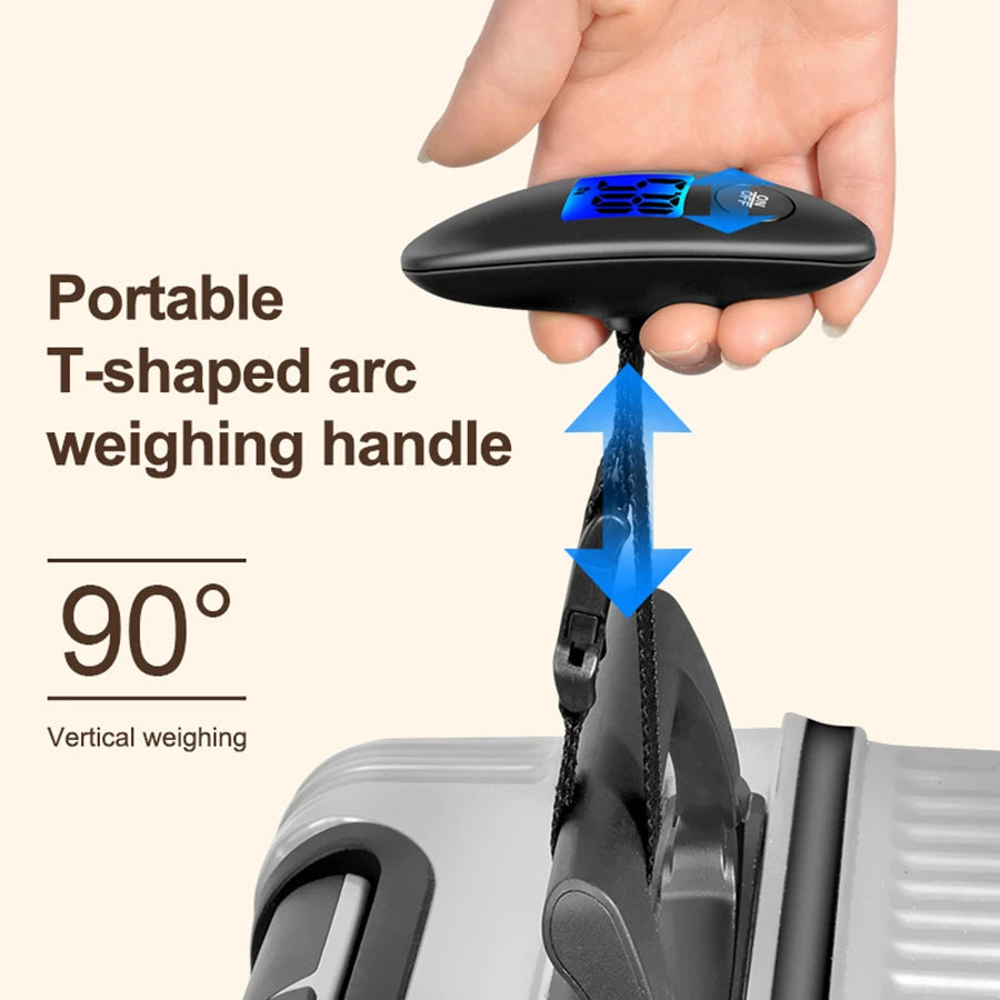Portable Digital Luggage Scale 40kg Travel Weight