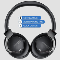 Noise-cancelling wireless Bluetooth headphones stereo 5.3 headphones high-quality wireless headphones Hifi sound effect headphon