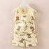 Kids Summer Vest Shorts Set Breathable Baby Clothing