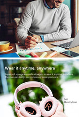 Noise-cancelling wireless Bluetooth headphones stereo 5.3 headphones high-quality wireless headphones Hifi sound effect headphon