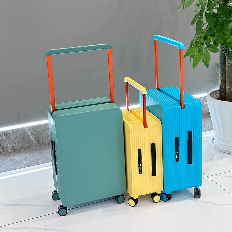 Wide pull suitcase, women&