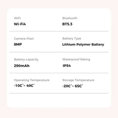 2026 New AI Smart Glasses 800W Camera 4K Ultra HD Video Recording Translation 3600mAh Charging Case AI Conversation 32GB Storage
