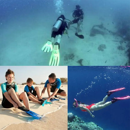 Beginner Child Swimming Fins Snorkeling Foot Flippers