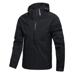 Men Waterproof Rain Jacket Lightweight Outer Hooded Outdoor Raincoat Hiking Windproof Jacket Climbing Outdoor Jackets Couple