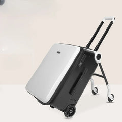 20 Inch Kids' Luggage Travel Bags for Children Suitcases on Wheels Child Travel Suitcase with Guardrails Rolling Luggage Case