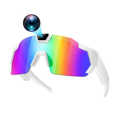 2026 AI Intelligent Glasses For Outdoor Cycling Windproof And Eye Protection Skiing Glasses High-definition Camera Photography